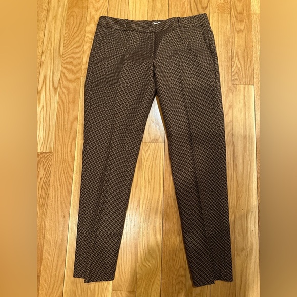 Michael Kors Pants - Michael Kors Dark Brown Textured Suit Pants